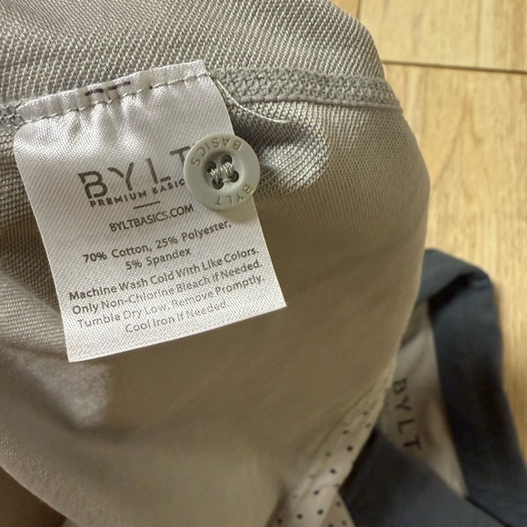 BYLT Drop Cut Lux Dotted Polo - Picture 7 of 8